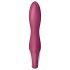 Satisfyer Heated Affair - grijači vibrator s nastavkom za klitoris (crvena)