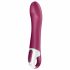 Satisfyer Big Heat - punjivi, grijaći vibrator G-točke (crveni) 