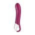 Satisfyer Big Heat - punjivi, grijaći vibrator G-točke (crveni) 