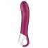 Satisfyer Big Heat - punjivi, grijaći G-točka vibrator (crveni)