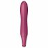 Satisfyer Big Heat - punjivi, grijaći vibrator G-točke (crveni) 