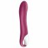 Satisfyer Big Heat - punjivi, grijaći vibrator G-točke (crveni) 