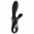 Satisfyer Heat Climax+ - pametni, grijaći, polužni analni vibrator (crni) 