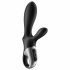 Satisfyer Heat Climax+ - pametni, grijaći, polužni analni vibrator (crni) 