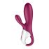 Satisfyer Hot Bunny - pametni vibrator za grijanje klitorisa (crveni) 