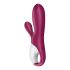 Satisfyer Hot Bunny - pametni vibrator za grijanje klitorisa (crveni) 