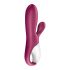 Satisfyer Hot Bunny - pametni vibrator za grijanje klitorisa (crveni) 