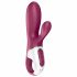 Satisfyer Hot Bunny - pametni vibrator za grijanje klitorisa (crveni) 