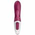 Satisfyer Hot Bunny - pametni vibrator za grijanje klitorisa (crveni) 