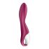 Satisfyer Heated Thrill - pametni vibrator za grijanje na baterije (crveni) 