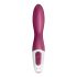 Satisfyer Heated Thrill - pametni vibrator za grijanje na baterije (crveni) 