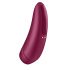 Satisfyer Curvy 1+ - pametni, punjivi stimulator klitorisa sa zračnim valovima (crveni) 