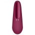 Satisfyer Curvy 1+ - pametni stimulator klitorisa na zračne valove (crveni)