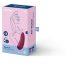 Satisfyer Curvy 1+ - pametni, punjivi stimulator klitorisa sa zračnim valovima (crveni) 