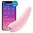 Satisfyer Curvy 2+ - pametni, zračni vibrator za stimulaciju klitorisa (ružičasti) 