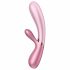 Satisfyer Hot Lover - pametni vibrator za grijanje na baterije (roza) 