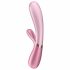 Satisfyer Hot Lover - pametni vibrator za grijanje na baterije (roza) 