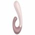 Satisfyer Heat Wave - pametni vibrator s polugom za zagrijavanje (bež) 