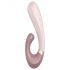 Satisfyer Heat Wave - pametan, grijući vibrator s rukohvatom (bež)