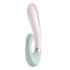 Satisfyer Heat Wave - pametni, zagrijavajući vibrator s polugom (mint) 