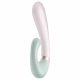 Satisfyer Heat Wave - pametni, zagrijavajući vibrator s polugom (mint) 