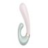 Satisfyer Heat Wave - pametni, zagrijavajući vibrator s polugom (mint) 