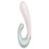 Satisfyer Heat Wave - pametan, grijaći, vibrirajući stimulator s ručkom (menta)