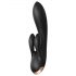 Satisfyer Double Flex - pametni vibrator s klitoralnim krakom (crni)