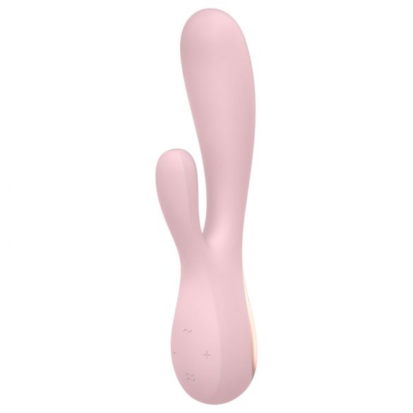 Satisfyer Mono Flex - pametni vodootporni vibrator (svijetlo ružičasti)