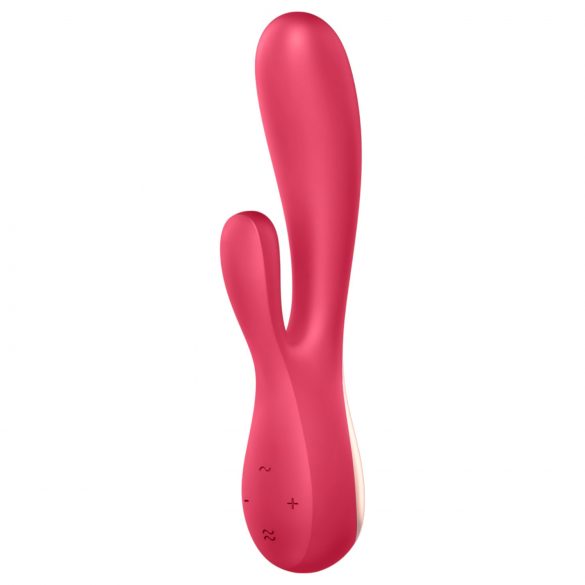 Satisfyer Mono Flex - pametni vodootporni vibrator (crveni)