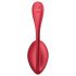 Satisfyer Shiny Petal - bežično vibracijsko jaje (crveno)