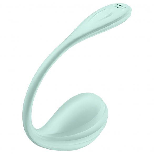 Satisfyer Smooth Petal - pametno vibrirajuće jaje (zeleno) 