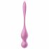 Satisfyer Love Birds 1 - pametna, vibracijska gejša kuglica (pink)