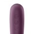 Satisfyer Dual Kiss - 2u1, punjivi vaginalni i klitoralni vibrator (ljubičasti)