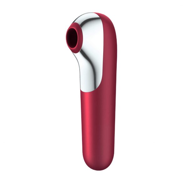 Satisfyer Dual Love - pametni, punjivi vaginalni i klitoralni vibrator (crveni) 