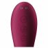 Satisfyer Dual Crush - bežični vaginalni i klitoralni vibrator (crveni) 