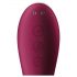 Satisfyer Dual Crush - punjivi vaginalni i klitorisni vibrator (crveni)