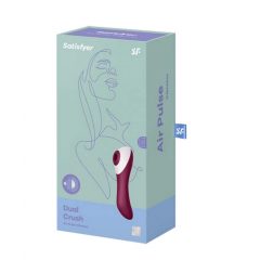   Satisfyer Dual Crush - bežični vaginalni i klitoralni vibrator (crveni)