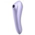 Satisfyer Dual Pleasure - pametni zračni 2u1 vibrator (ljubičasti)