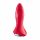 Satisfyer Rotator Plug 1 - analni vibrator s kuglicama na baterije (crveni) 