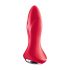 Satisfyer Rotator Plug 1 - analni vibrator s kuglicama na baterije (crveni) 