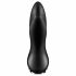 Satisfyer Rotator Plug 1 - analni vibrator s perlama na baterije (crni) 