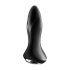 Satisfyer Rotator Plug 1 - analni vibrator s perlama na baterije (crni) 