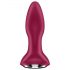 Satisfyer Rotator Plug 2 - akumulatorski analni vibrator s kuglicama (fuzija)