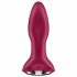 Satisfyer Rotator Plug 2 - analni vibrator s perlama na baterije (fuzija) 