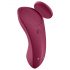 Satisfyer Sexy Secret - pametni vodootporni vibrator za gaćice (bordo)