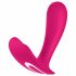 Satisfyer Top Secret - punjivi, pametni vibrator s 2 motora (ružičasti) 