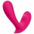 Satisfyer Top Secret - punjivi, pametni vibrator s 2 motora (ružičasti) 