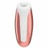 Satisfyer Love Breeze - punjivi, vodootporni vibrator za klitor (breskva) 