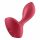 Satisfyer Backdoor Lover - punjivi, vodootporni analni vibrator (crveni) 